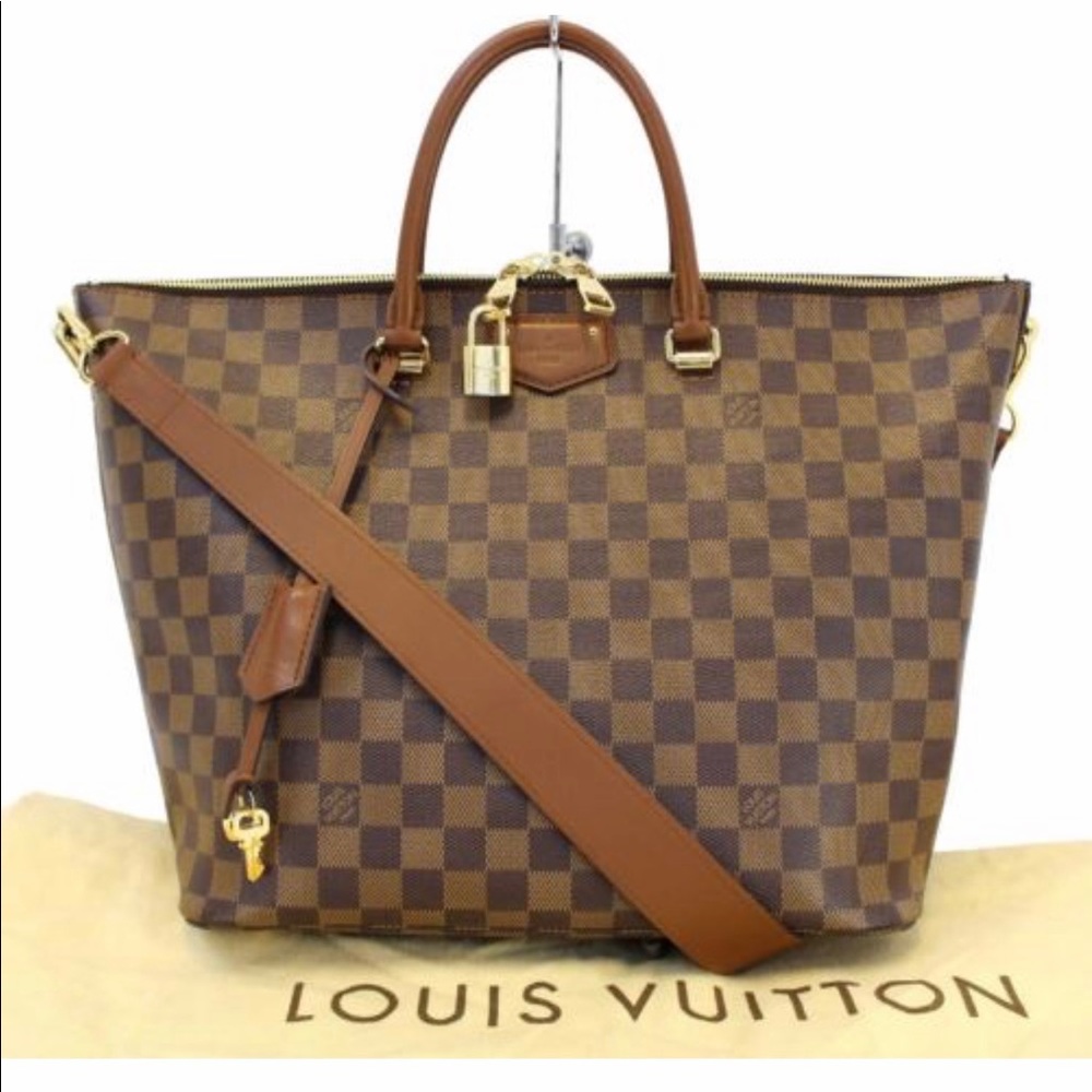 Authentic LOUIS VUITTON Damier Ebene Belmont